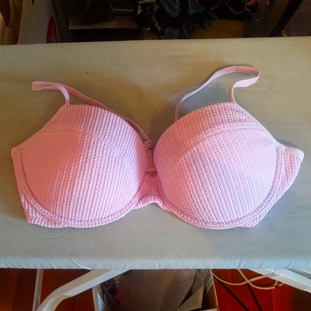 PINK lavender swim top